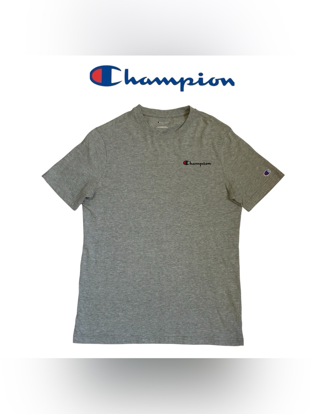 GREY CHAMPION T-SHIRT MEN’S TEE